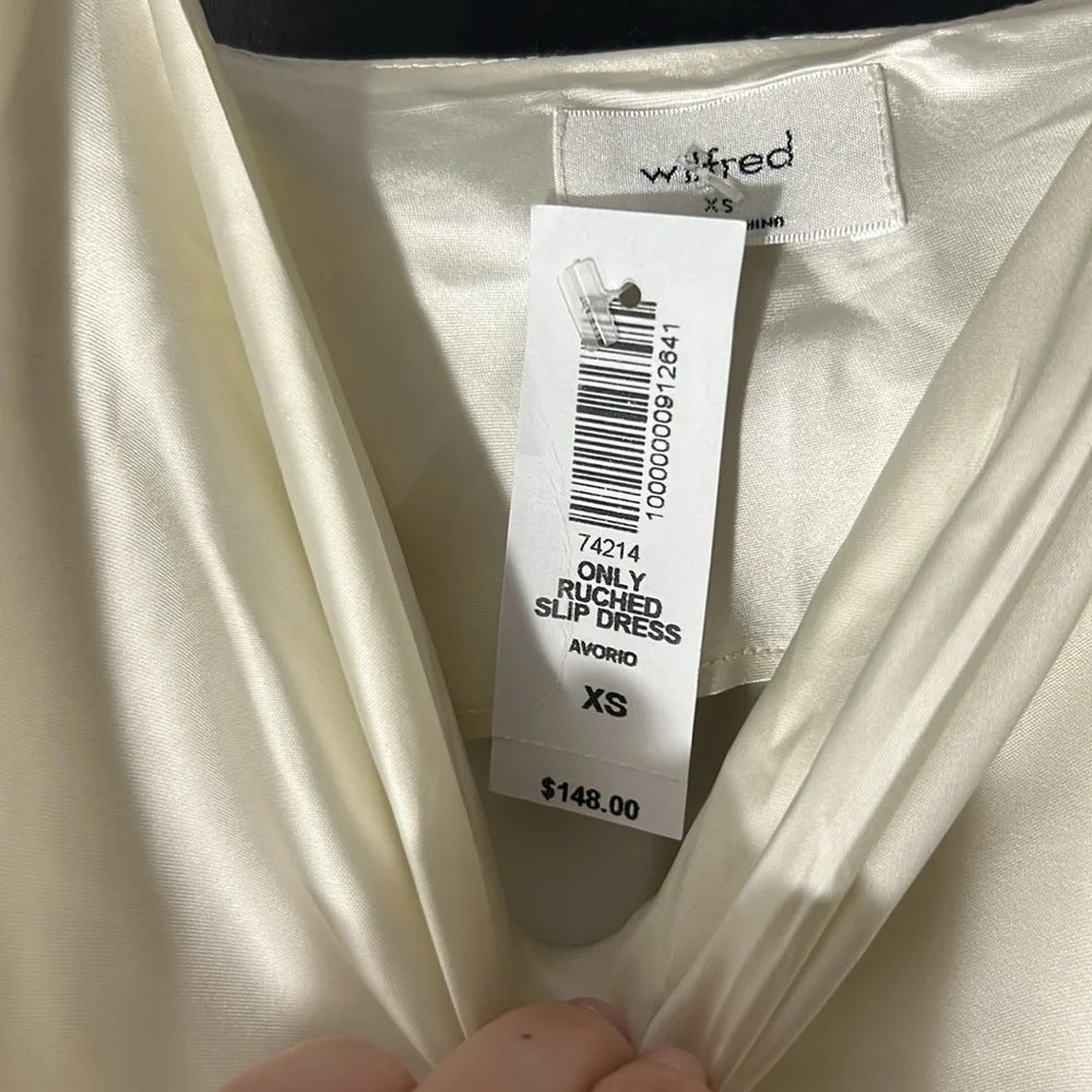 Aritzia Ruched Slip Dress - Picture 3 of 5